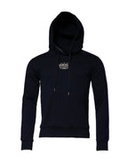 Black Crown Cotton Hooded Sweatshirt Sweater