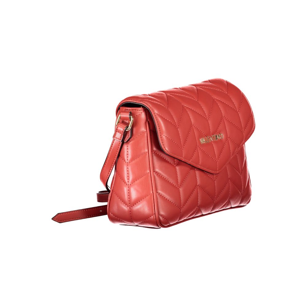 Rosso Poliuretano Women Shoulder Bag