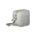 Grigio Polyurethane Women Shoulder Bag
