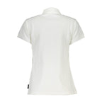 White Cotton Women Polo