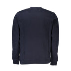 Blue Cotton Men's Sweatshirt