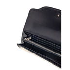 Beige Fabric And Leather Wallet