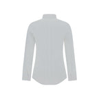 White Elastane Dress Shirt