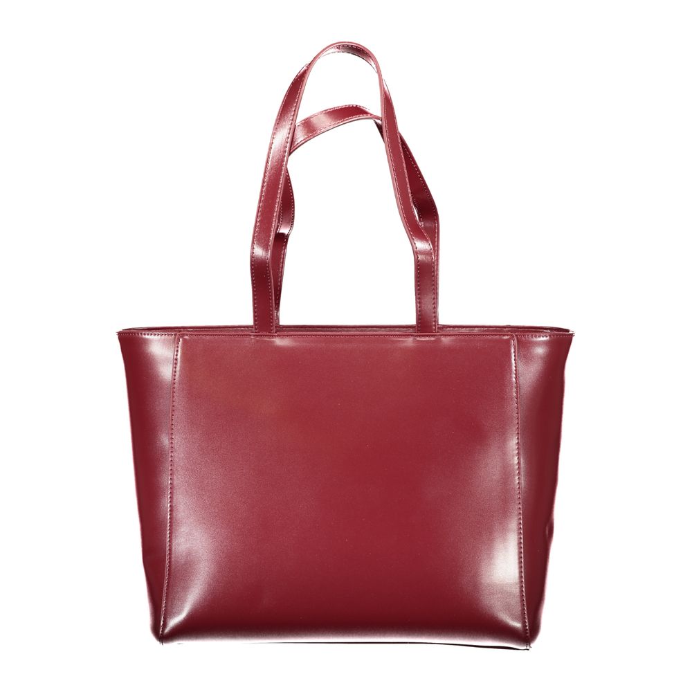Rosso Polyurethane Women Shoulder Bag