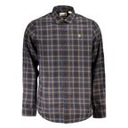 Blue Cotton Men's Shirt