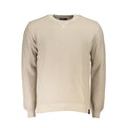 Beige Organic Cotton Men's Sweater