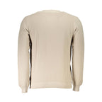 Beige Organic Cotton Men's Sweater
