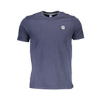 Blu Cotton Men T-Shirt