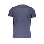 Blu Cotton Men T-Shirt