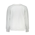 White Cotton Men's Sweatshirt