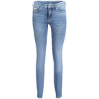 Blu Cotton Women Jeans
