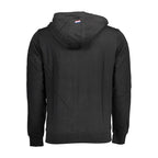 Black Cotton Men's Hoodie