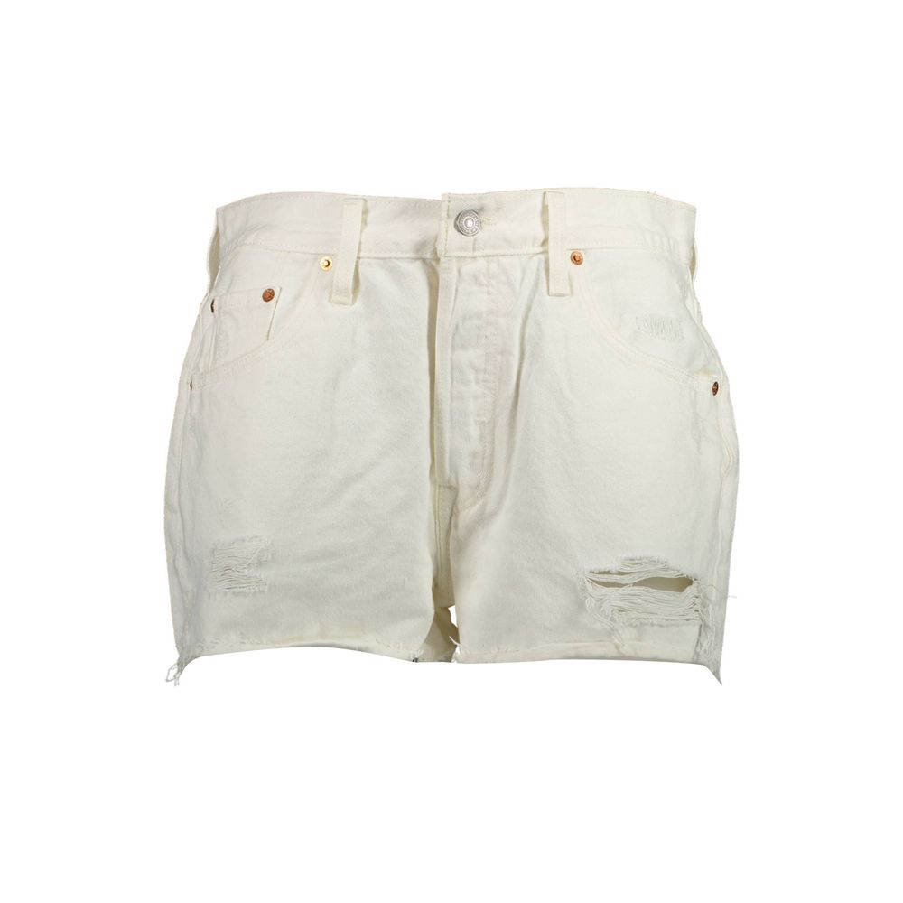 White Cotton Women's Jean