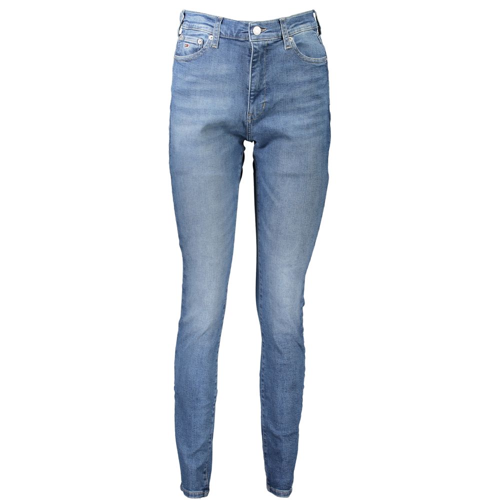 Blu Cotton Women Jeans