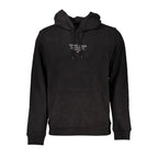 Black Cotton Men's Sweatshirt
