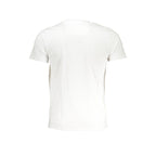 White Cotton Men's T-Shirt