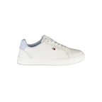 White Leather Women Sneaker