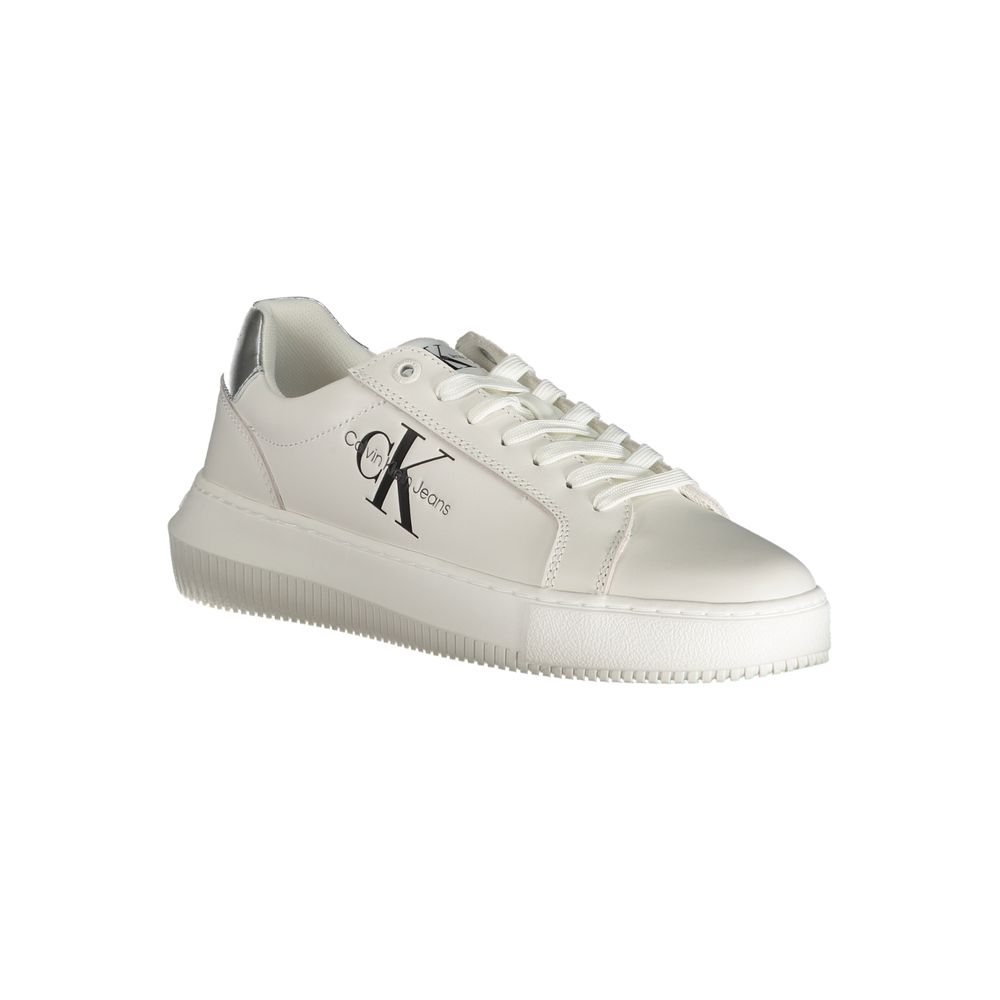 Bianco Polyurethane Women Sneaker