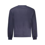 Blue Cotton Men Sweatshirt