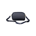 Blu Polyurethane Women Shoulder Bag