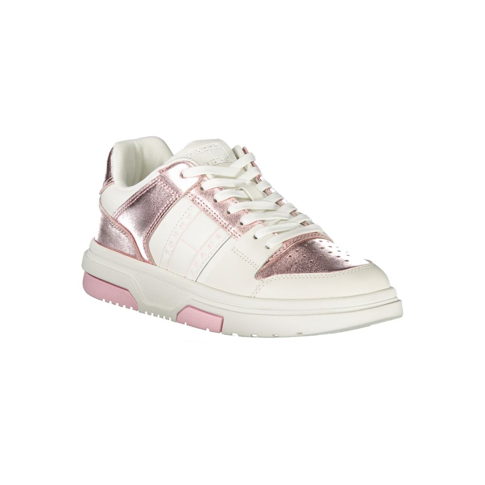 Bianco Poliuretano Women Sneaker