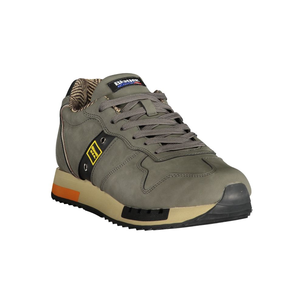 Grigio Poliuretano Men Sneaker