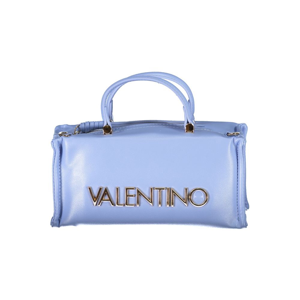 Azzurro Polyurethane Women Handbag