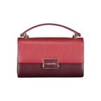 "Rosso Poliuretano Women Shoulder Bag"