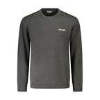 Black Cotton Men's Sweatshirt