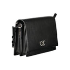 Black Polyester Women's Bag