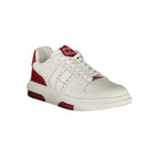 Red Polyurethane Men's Sneaker