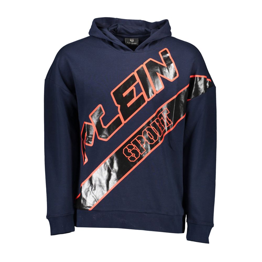 Blue Cotton Men's Sweatshirt
