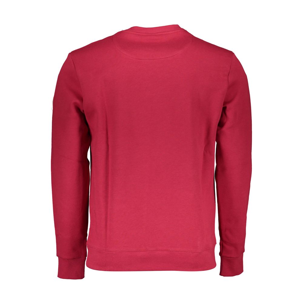 Red Cotton Men's Sweatshirt