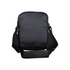 Blue Polyester Men's Shoulder Bag