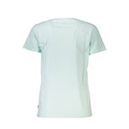 Azzurro Cotton Women T-Shirt