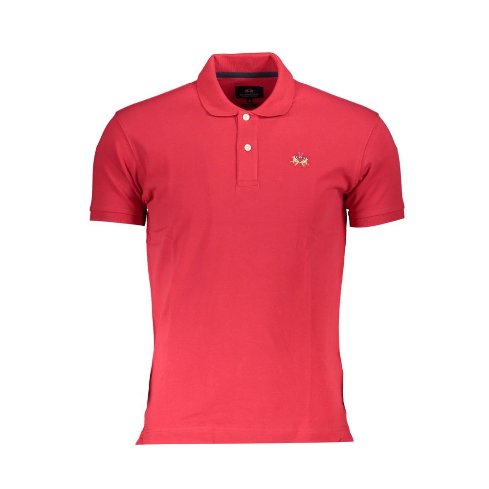 Rosso Cotton Men Polo Shirt