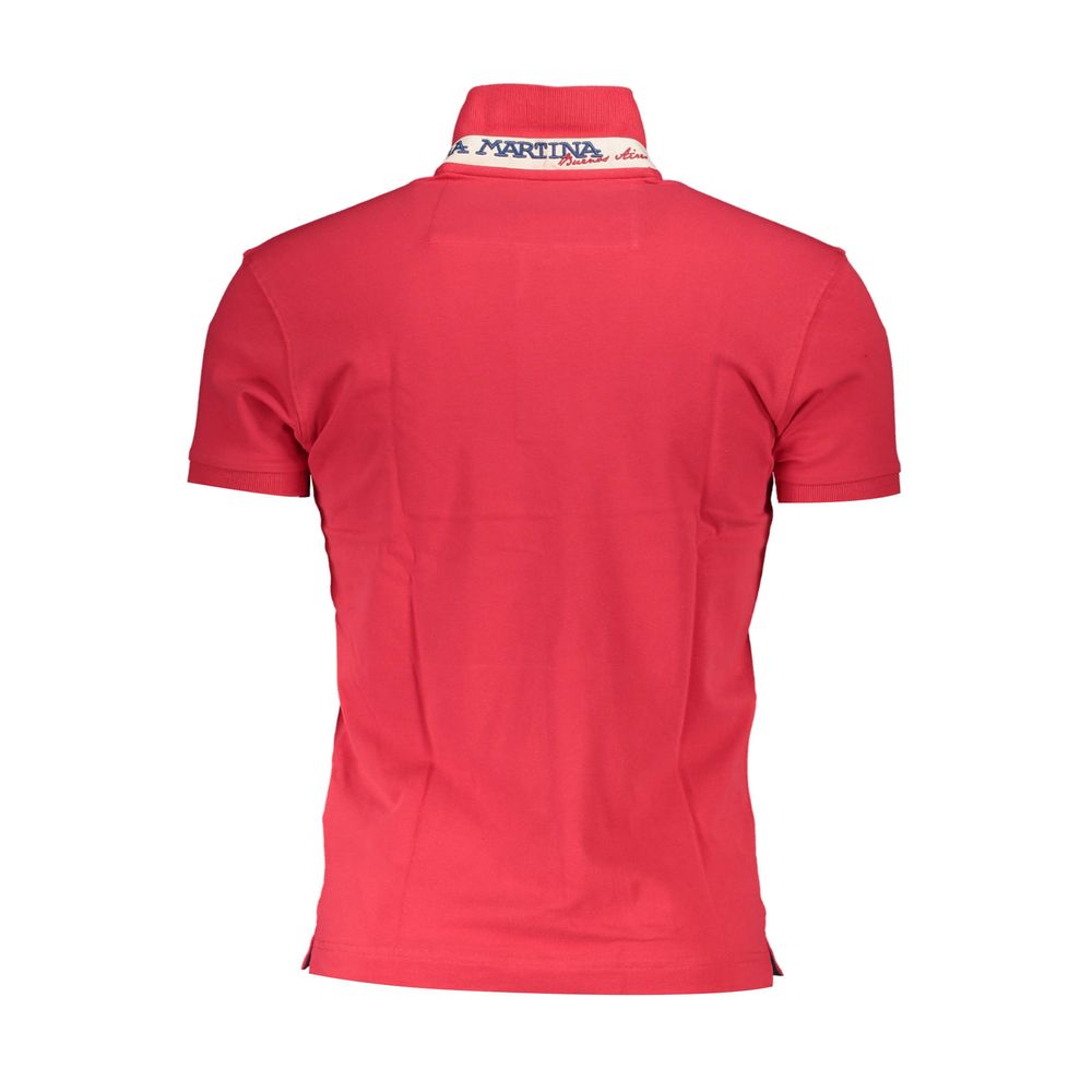 Rosso Cotton Men Polo Shirt