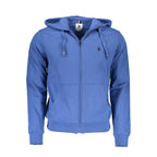 Blue Cotton Men's Hoodie