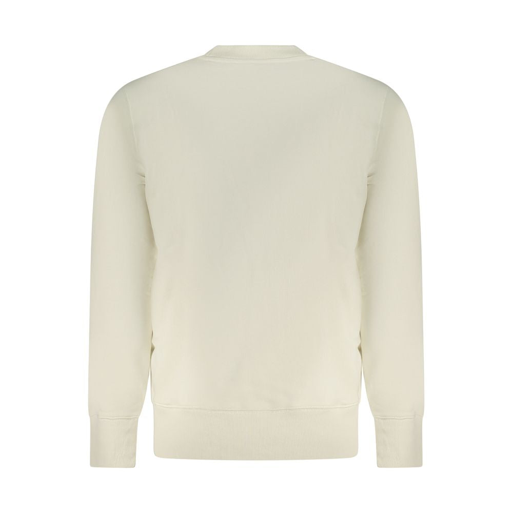 Beige Cotton Men's Sweatshirt