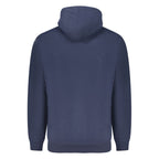 Blue Cotton Men Sweatshirt