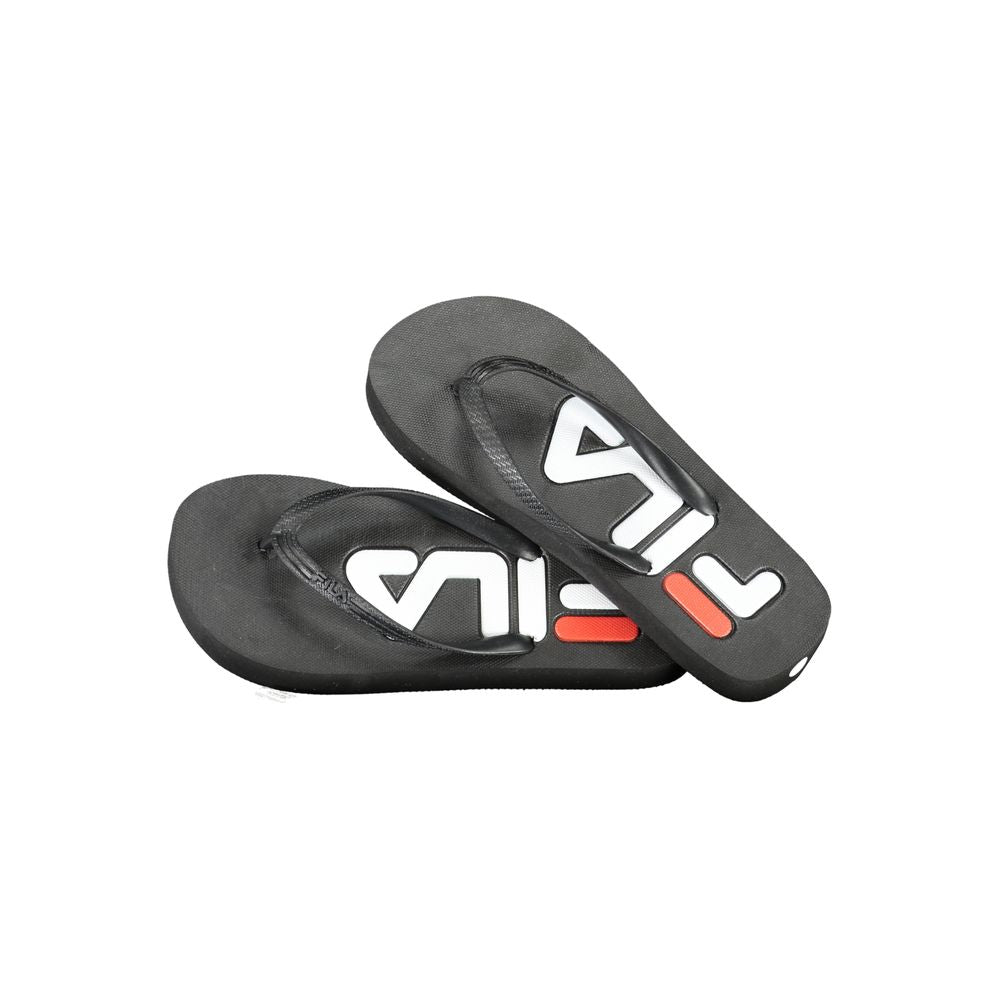 Black Polyurethane Women's Sandal