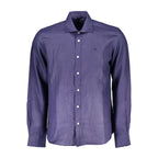Blu Linen Men Shirt