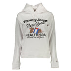 Bianco Cotton Women Hoodie