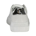 White Leather Women Sneaker