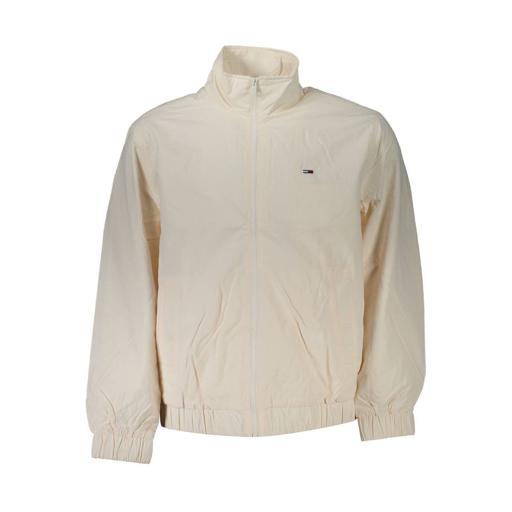 Bianco Poliammide Mens Jacket