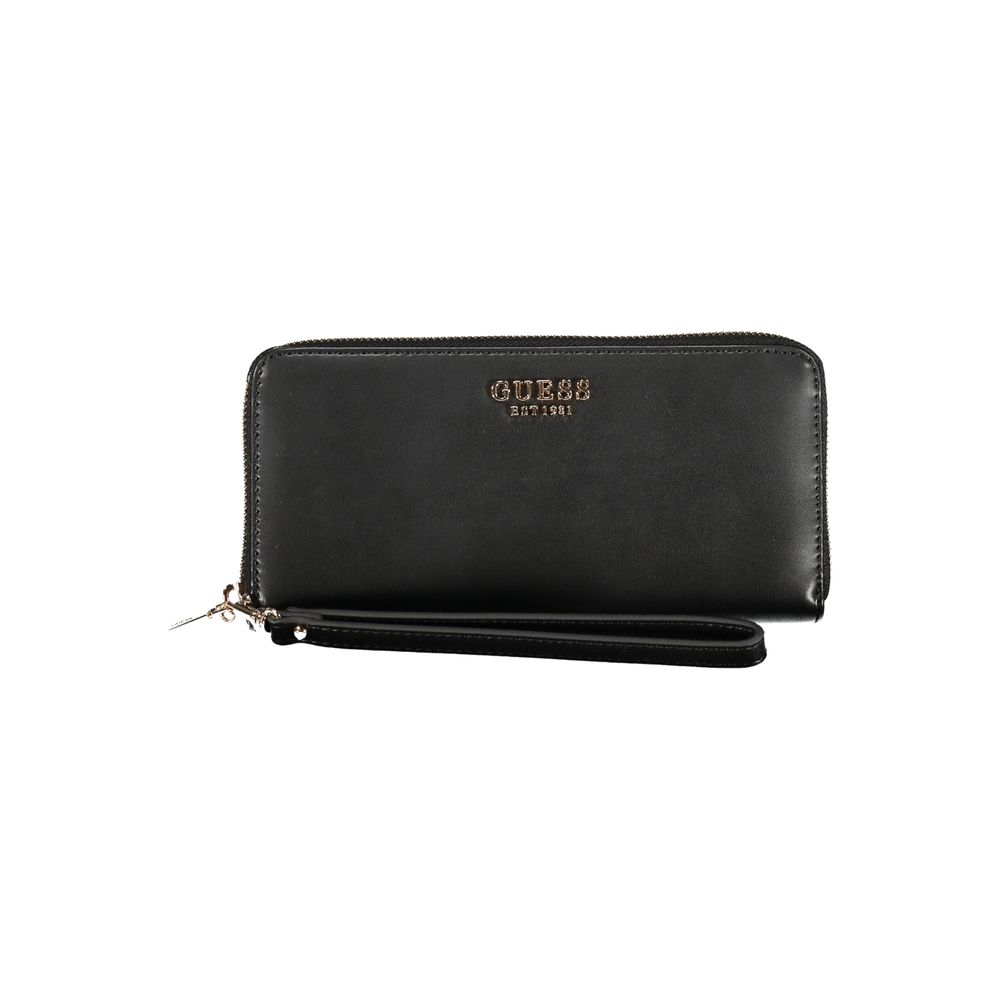 Nero Polyurethane Women Wallet