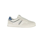 White Polyurethane Men's Sneaker