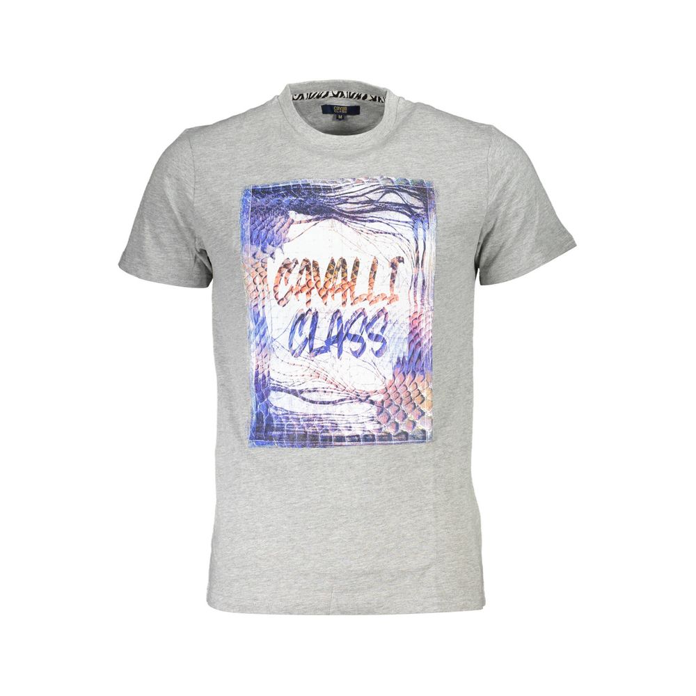 Grigio Cotton Men T-Shirt