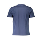 Blu Cotton Men T-Shirt