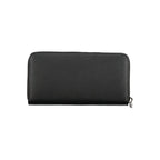 Nero Poliuretano Women Wallet